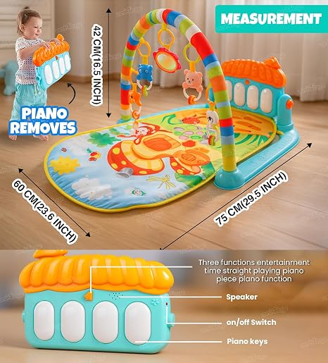 Play Gym with Kick Musical Pianno babbies