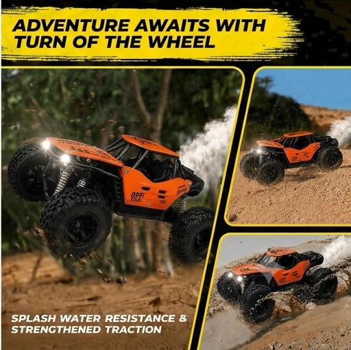 Rock Rover off Road remote car 4x4 - Orange
