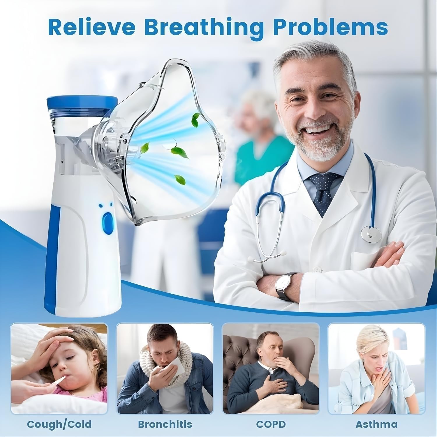 Portable Nebulizer & Humidifier for all