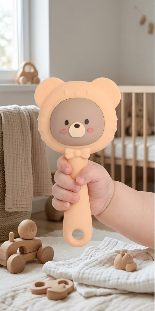 Teether & Rattle Cat Longstick Skin