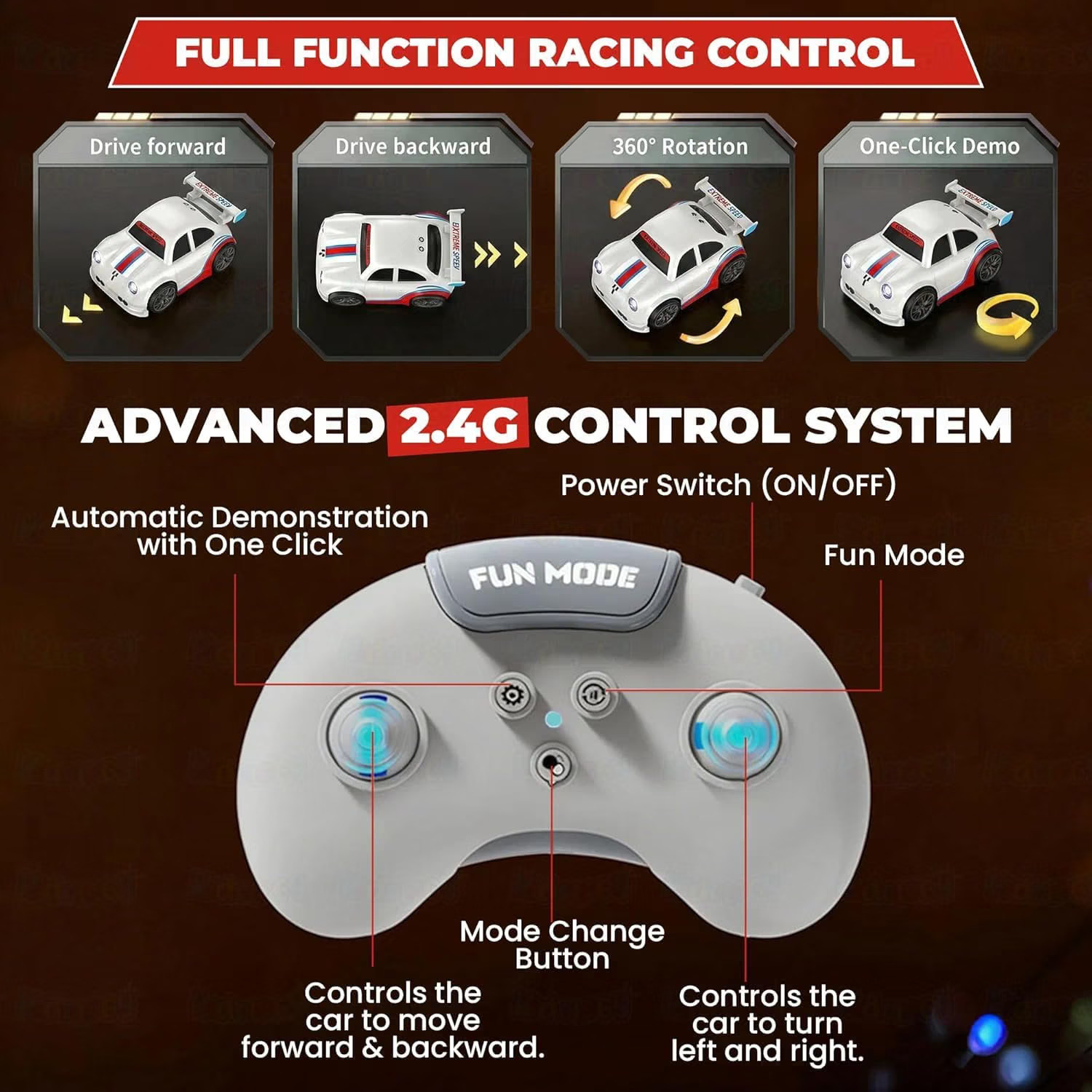 Mini RC Drift Remote Car with remote