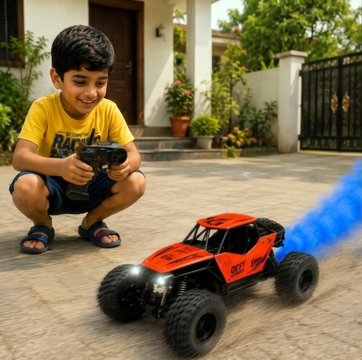 Rock Rover off Road remote car 4x4 - Orange