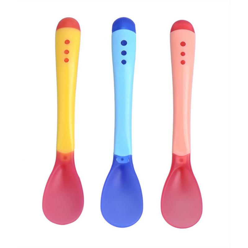 Feeding Spoon with Heat Sensor