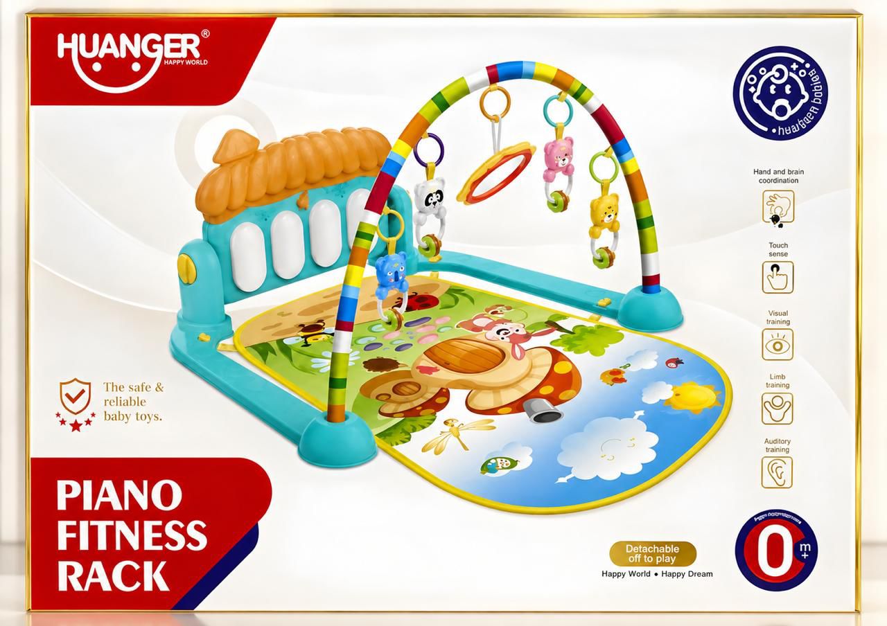 Play Gym with Kick Musical Pianno babbies