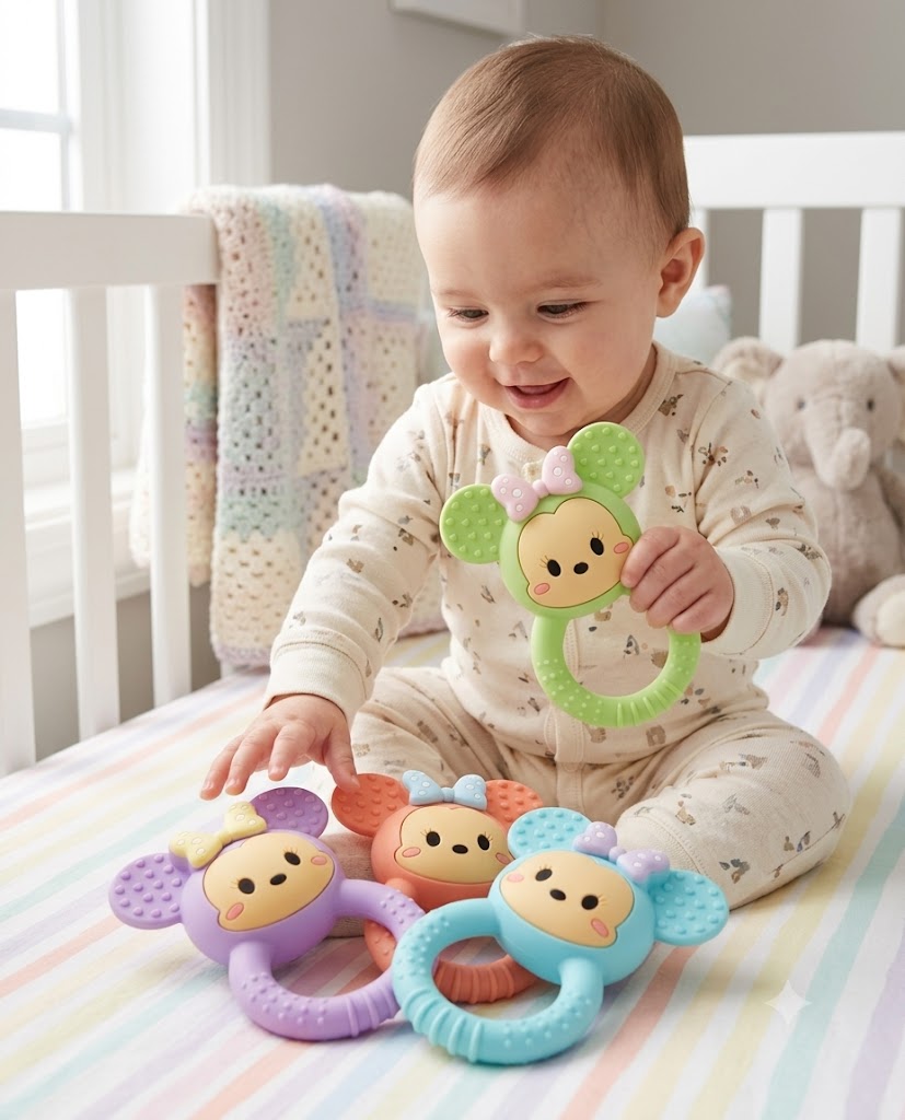 Teether & Rattle Minimouse pista