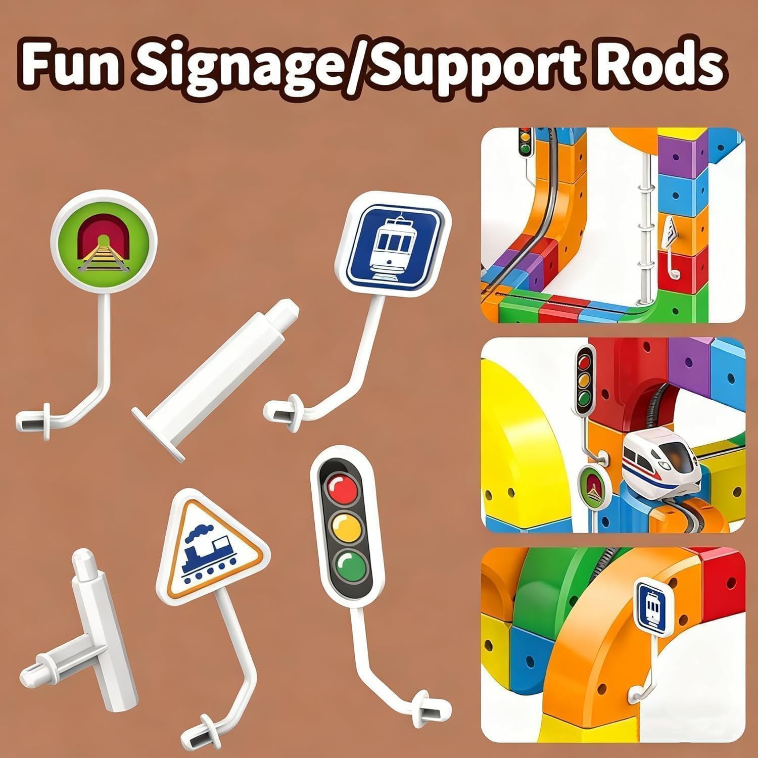 Electric Train Set, Track with Flexible Tracks , 51PCS